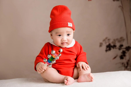 延边宝宝睡觉头发出汗